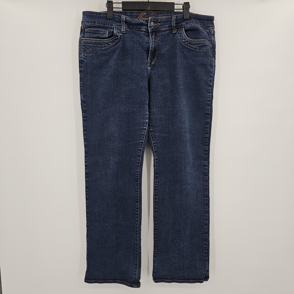 dEliA*s MALLORY Jeans Plus Size 17/18 Bootcut Y2K Vintage Embroidered‎